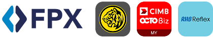 Bayaran Melalui Online Banking (FPX) (FREE POSTAGE)
